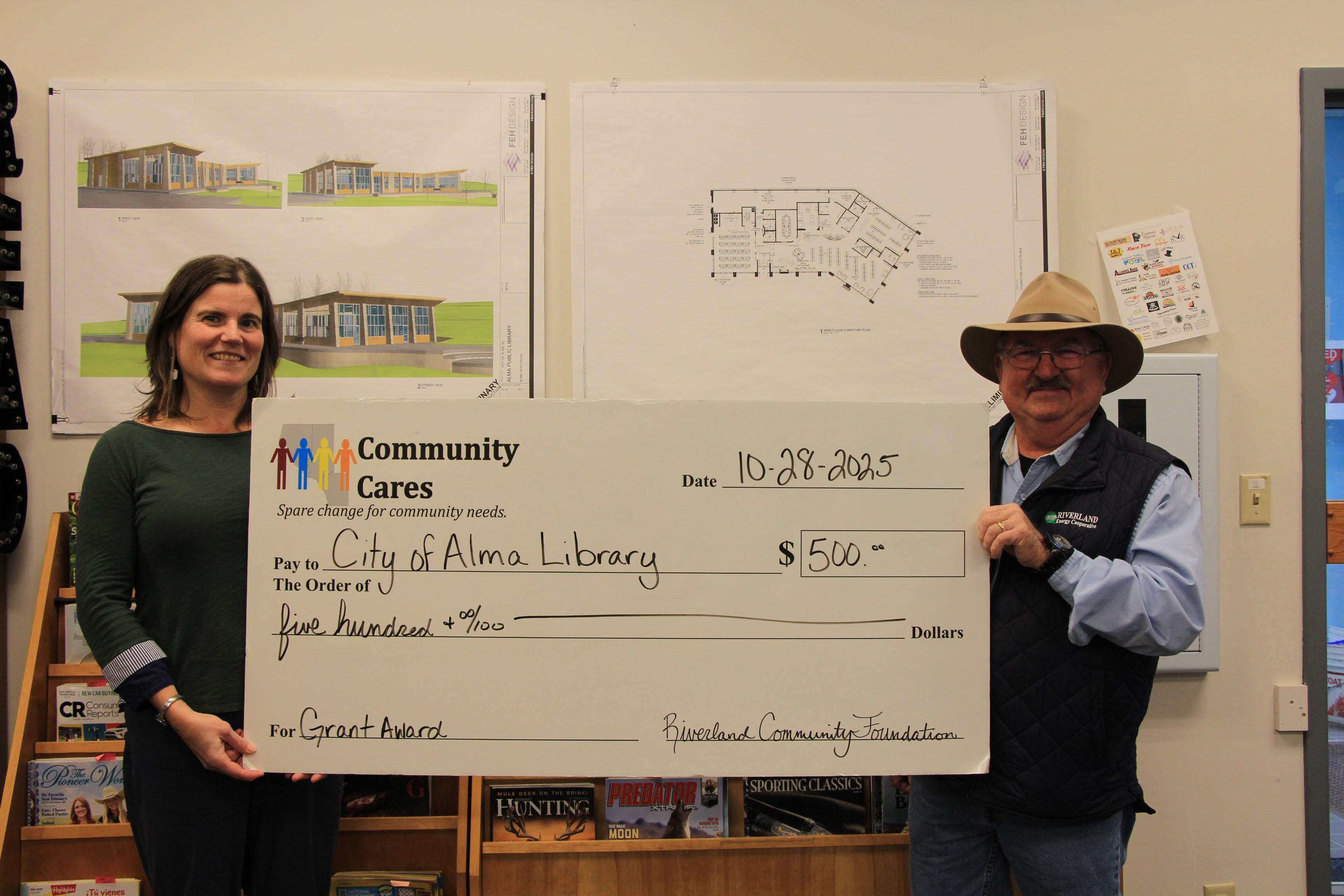 Alma Library Donation