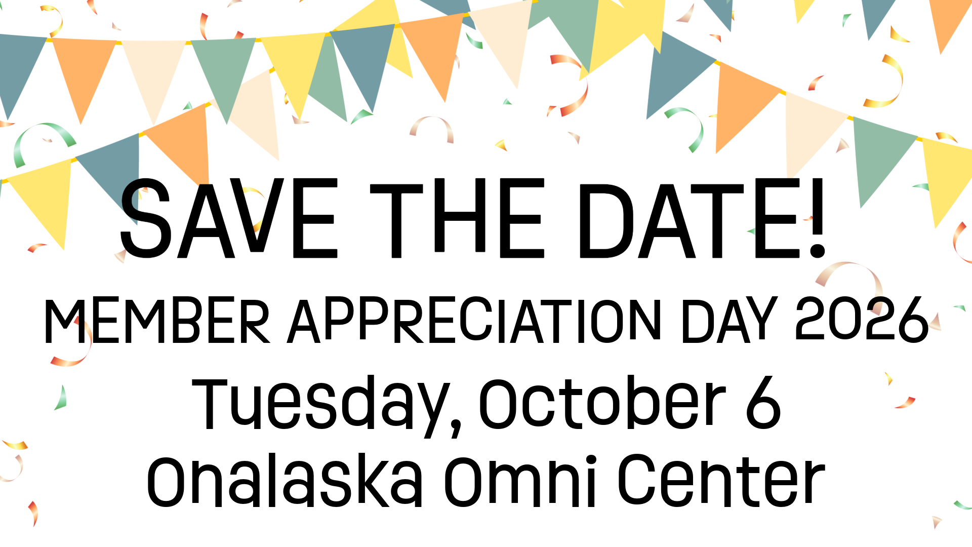 Save the Date - Member Apprec. 2026
