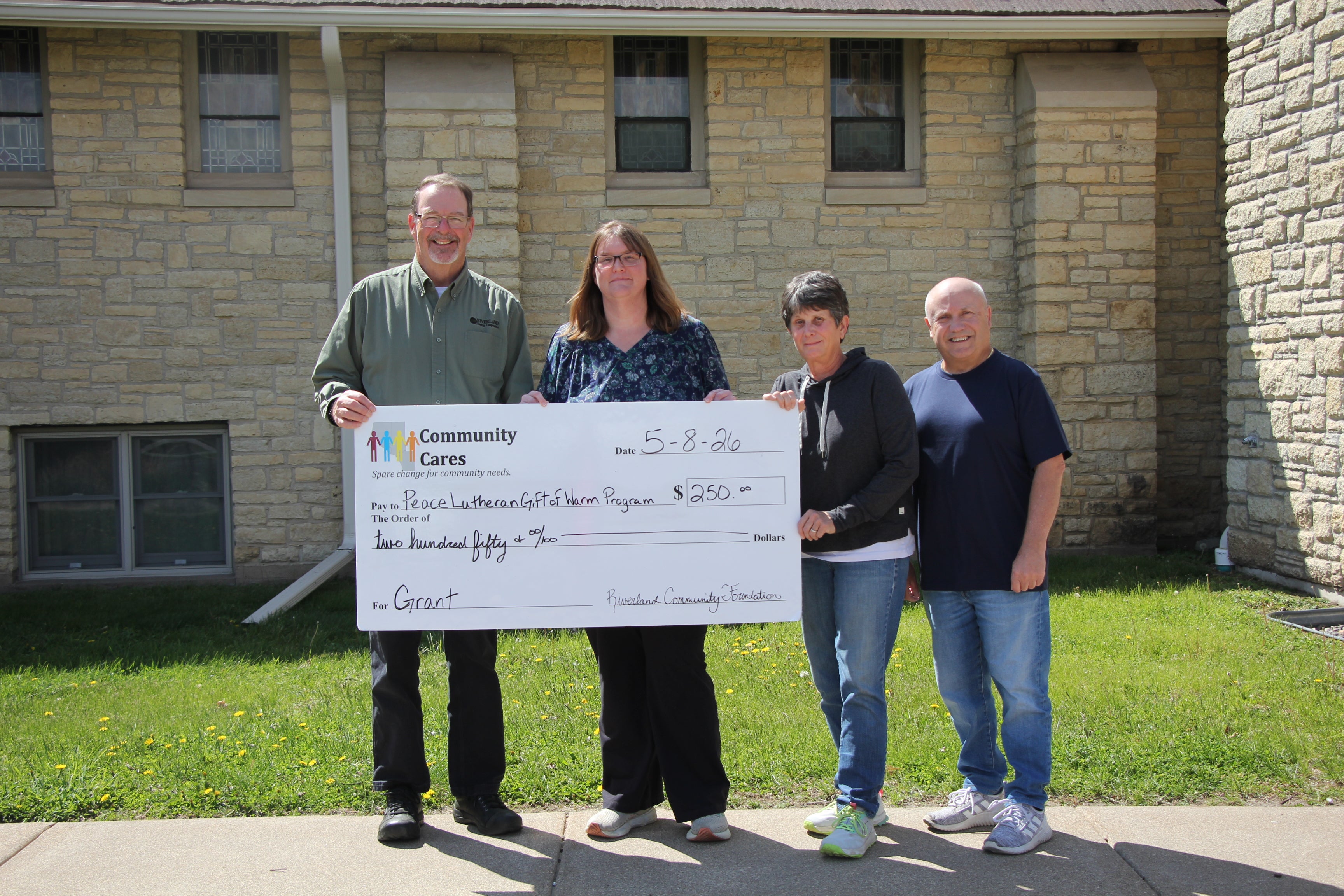 Check Presentation from our Community Cares Grant. 